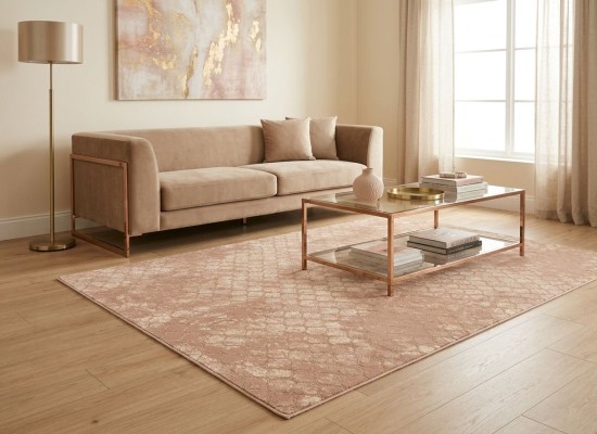 Covor KAVITA 722 l.brown/beige